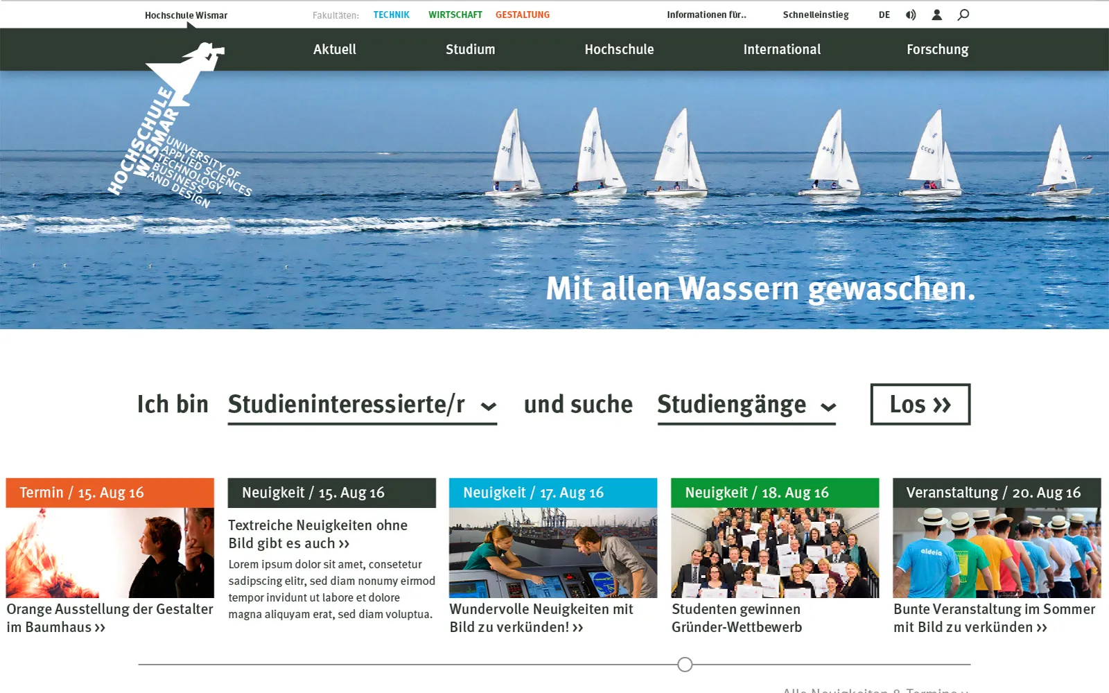 Wismar University Website